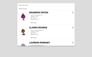 Screenshot of Project